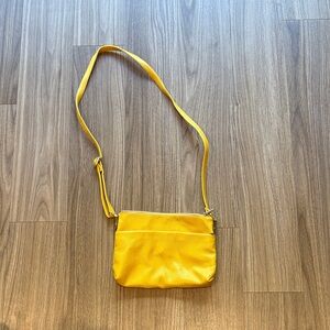 a new day Vibrant Yellow Crossbody Bag